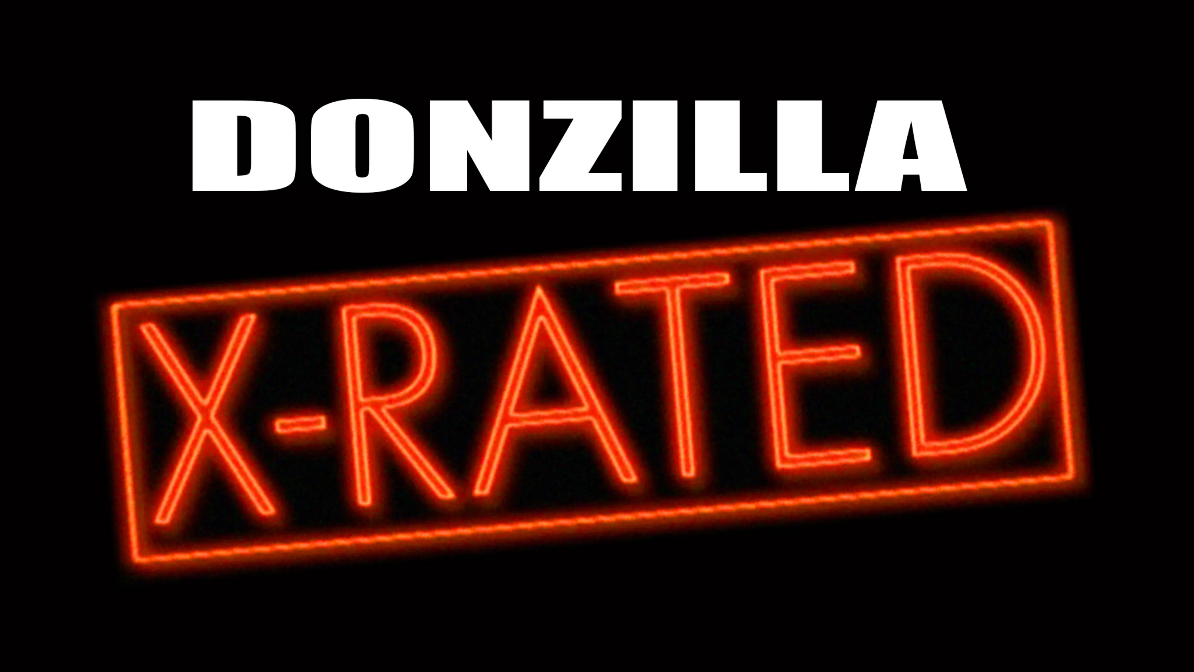 Donzilla X-Rated poster